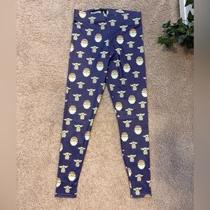 CHILD LEGGINGS GREEN BLUE STAR WARS BM BLACKMILK BLACK MILK STARWARS NWOT SIZE M